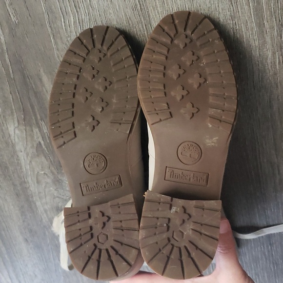 Timberland Sienna High Waterproof Boots in Light Taupe Suede  Sz 8.5 - Picture 8 of 16